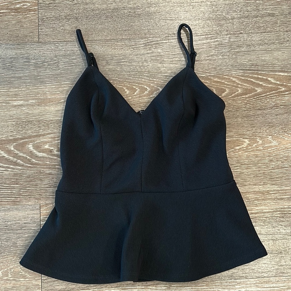 black babydoll tank top